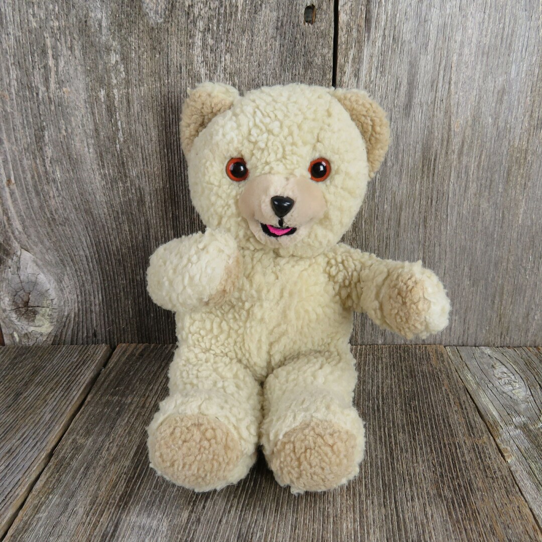 Vintage Snuggle Teddy Bear Plush Russ Fabric Softener Stuffed