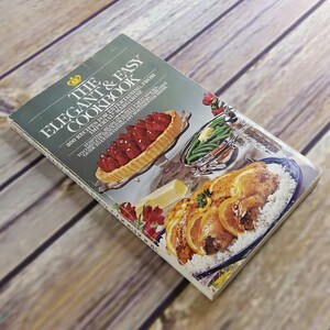 Vintage Cookbook The Elegant and Easy Cookbook Imperial Margarine Recipes 1976 Paperback Promo Book Entertaining Recipes