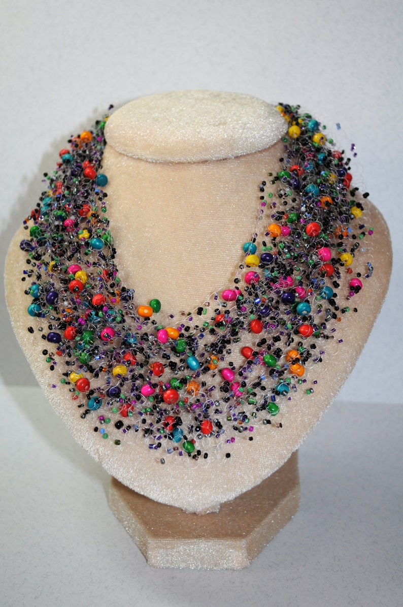 Multicolor choker Outlet