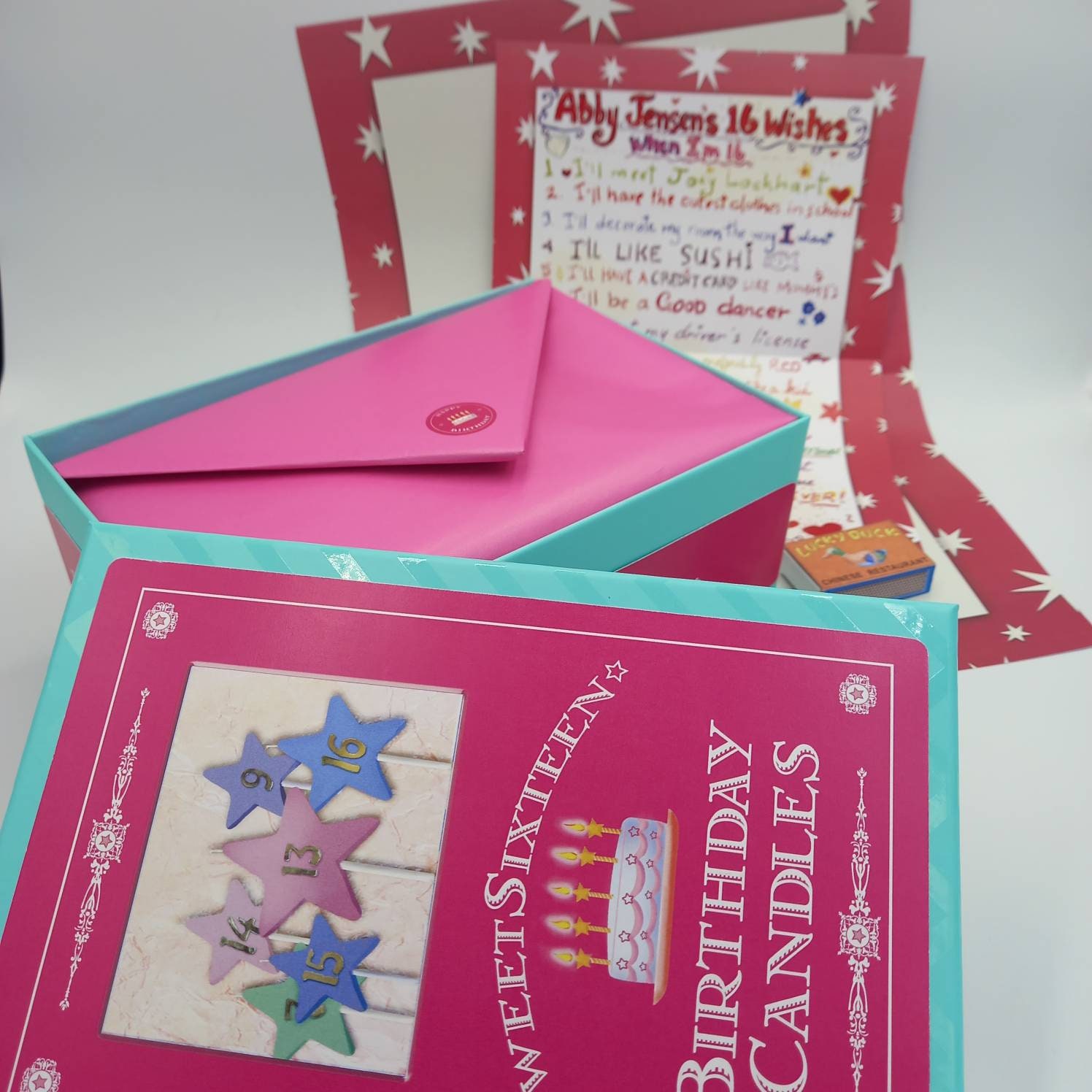 16 Wishes Candles Gift Box Scented Star Candles Decorated With Etsy UK