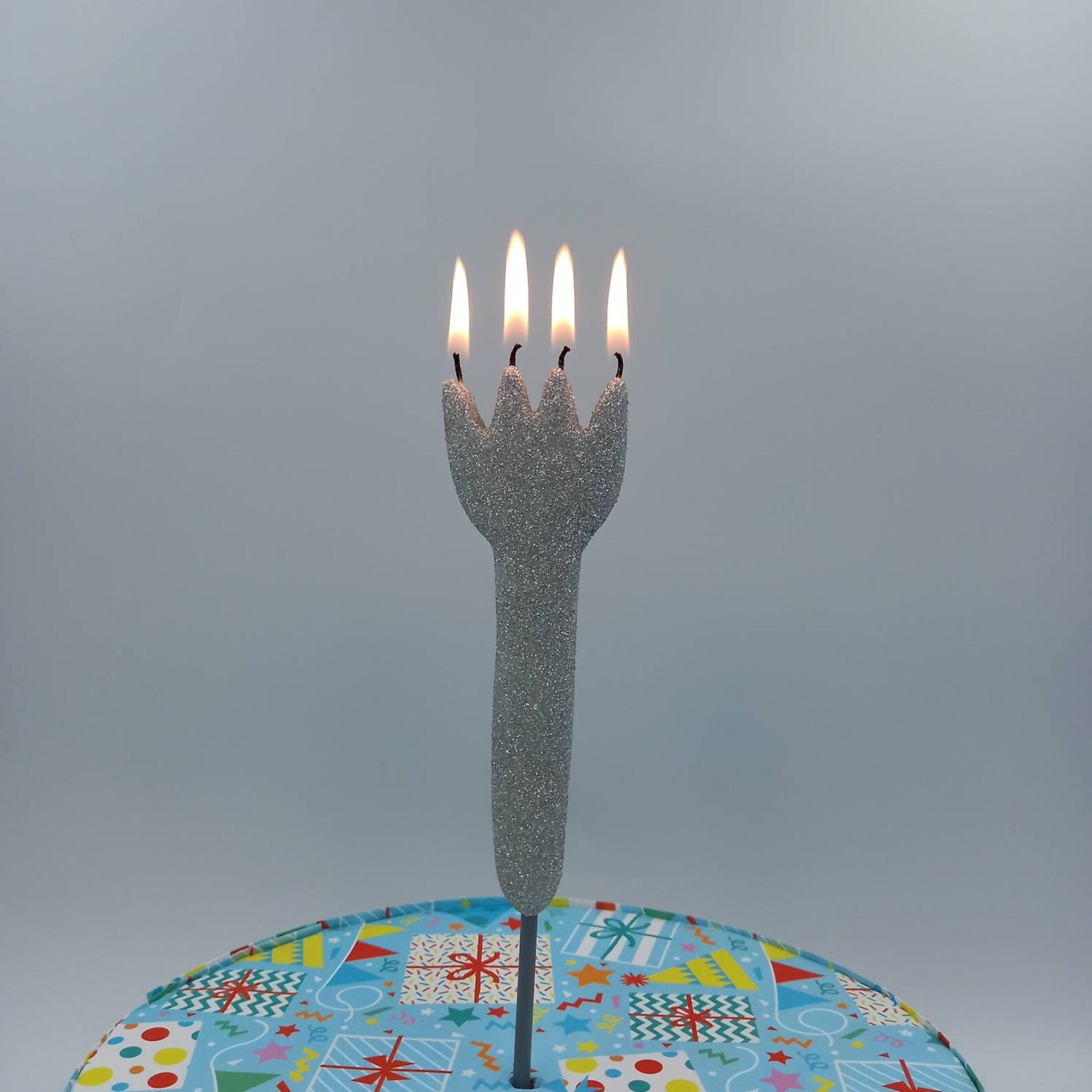 Fork Candle Inspired by the Two Ronnies Four Candles Sketch Etsy UK