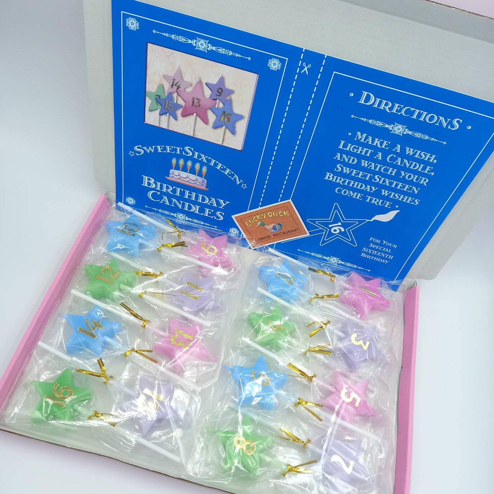 16 Wishes Candles Scented Star Candles Decorated With Gold Etsy UK