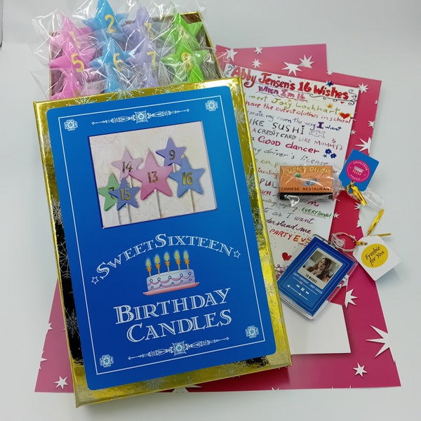 16 Wishes Candles From 16 Wishes Movie Etsy