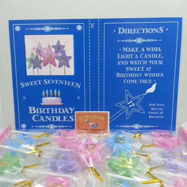 16 Wishes Candles From Movie Box Etsy