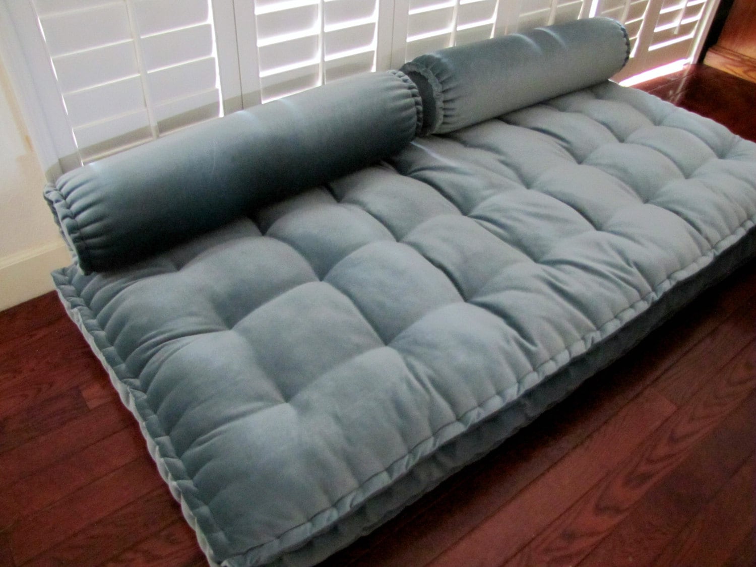 Grateful Home — Custom Cushions, French Mattress Velvet Daybed Cushions