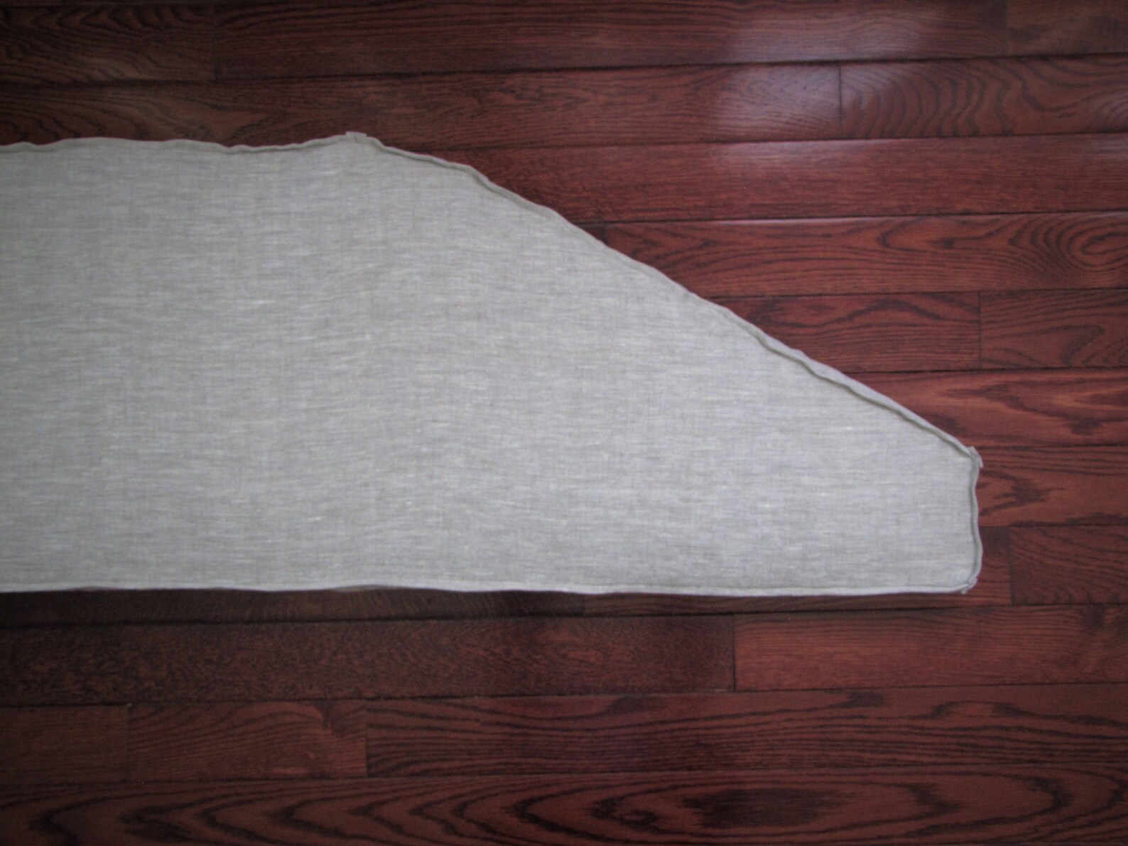 Clipped Trapezoid Window Cushion With Removable Flanged Edge Etsy
