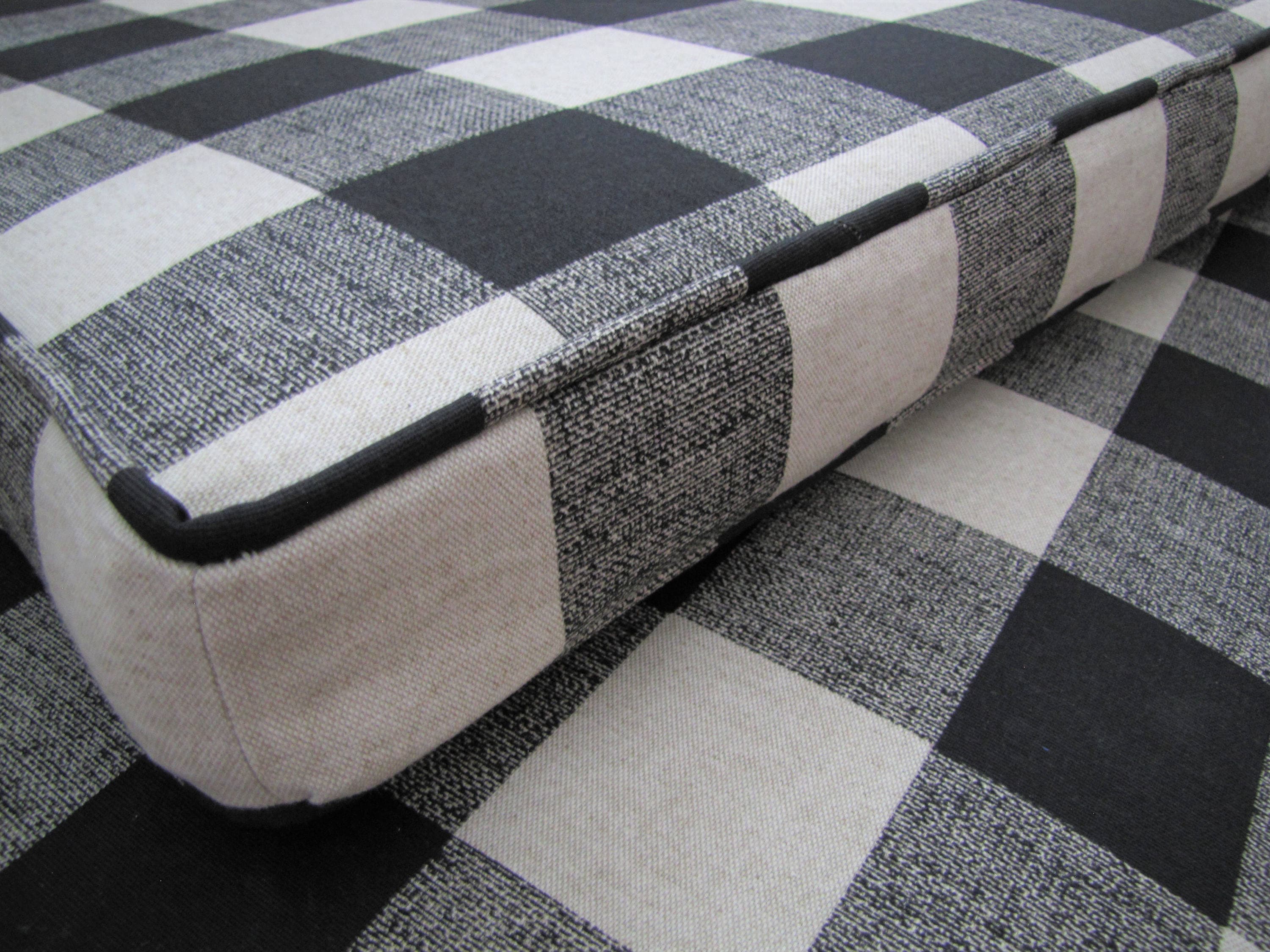 Banquette Cushions L Shape Bench Seat Cushions Cord Piped Etsy