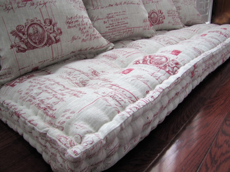 Banquette Cushions L Shape Bench Seat Cushions French Etsy UK