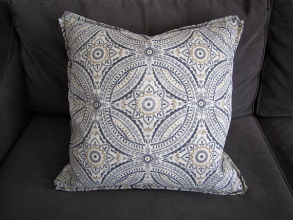 Flanged Throw Pillow Cover Indoor Outdoor Pillow Custom Etsy