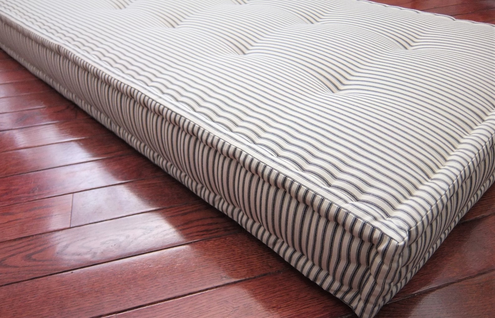 Custom Bench Cushion With Bolsters Tufted French Cushion for Etsy