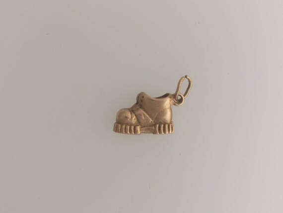 9ct Gold Platform Shoe Charm