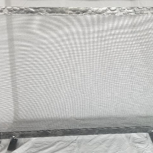 fireplace screen forged steel