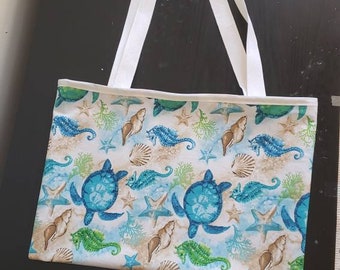 Ocean tote bag