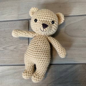 Crochet Teddy Bear, Baby Shower Gift Idea, Baby Gift