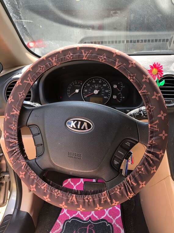 steering wheel cover louis vuitton car accessories