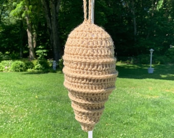 Leurre pour nid de guêpes au crochet - Dissuasif contre les frelons respectueux de l'environnement