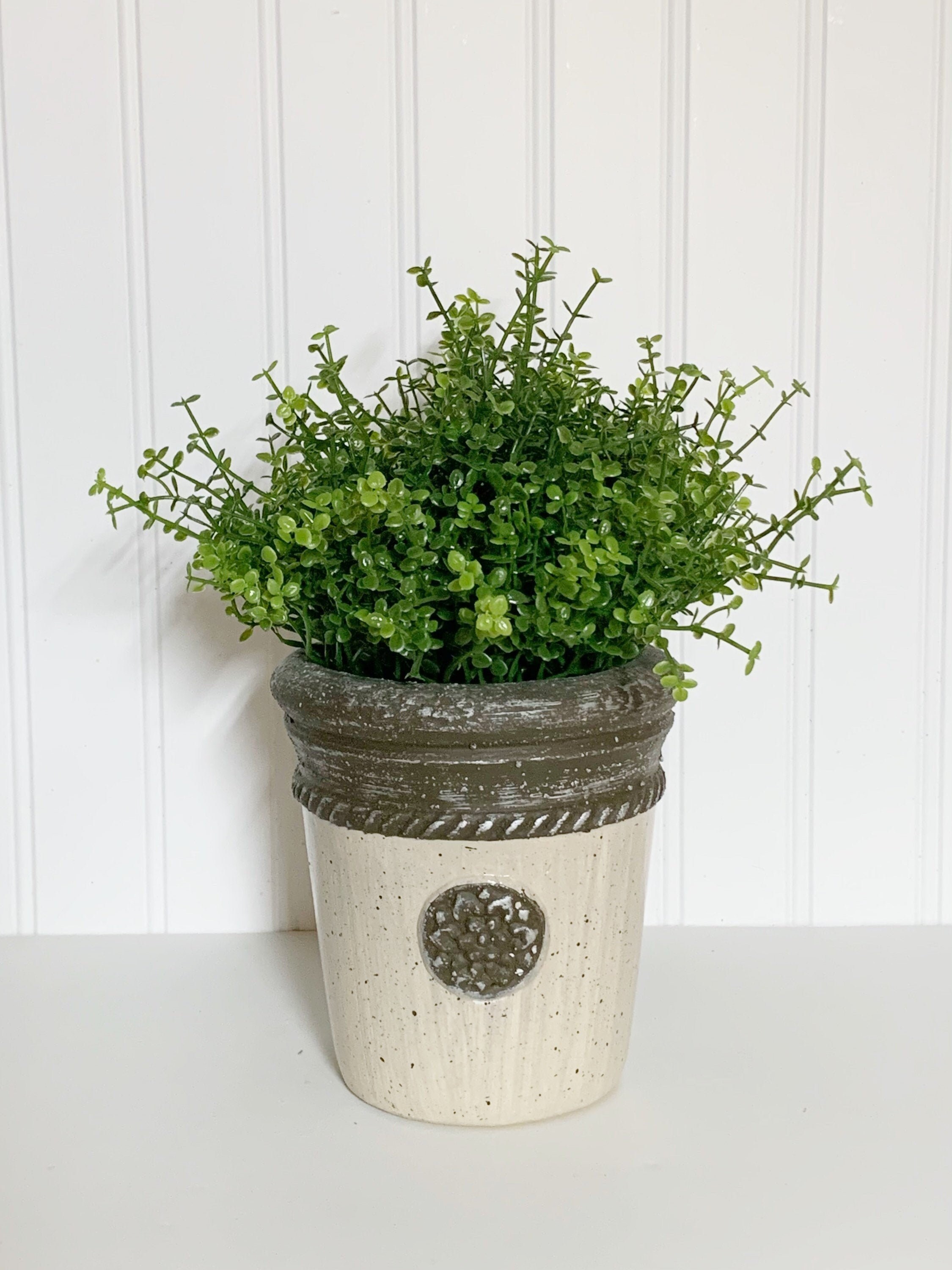 Faux thyme herb Farmhouse kitchen decor rustic decor Etsy