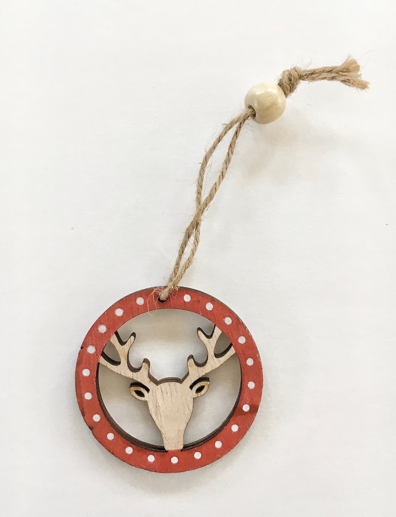 Country Christmas tree ornaments rustic Holiday ornament set Etsy