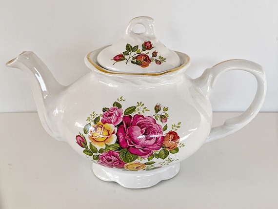 Arthur Wood and Son Vintage Ceramic Teapot #6443 - Staffordshire