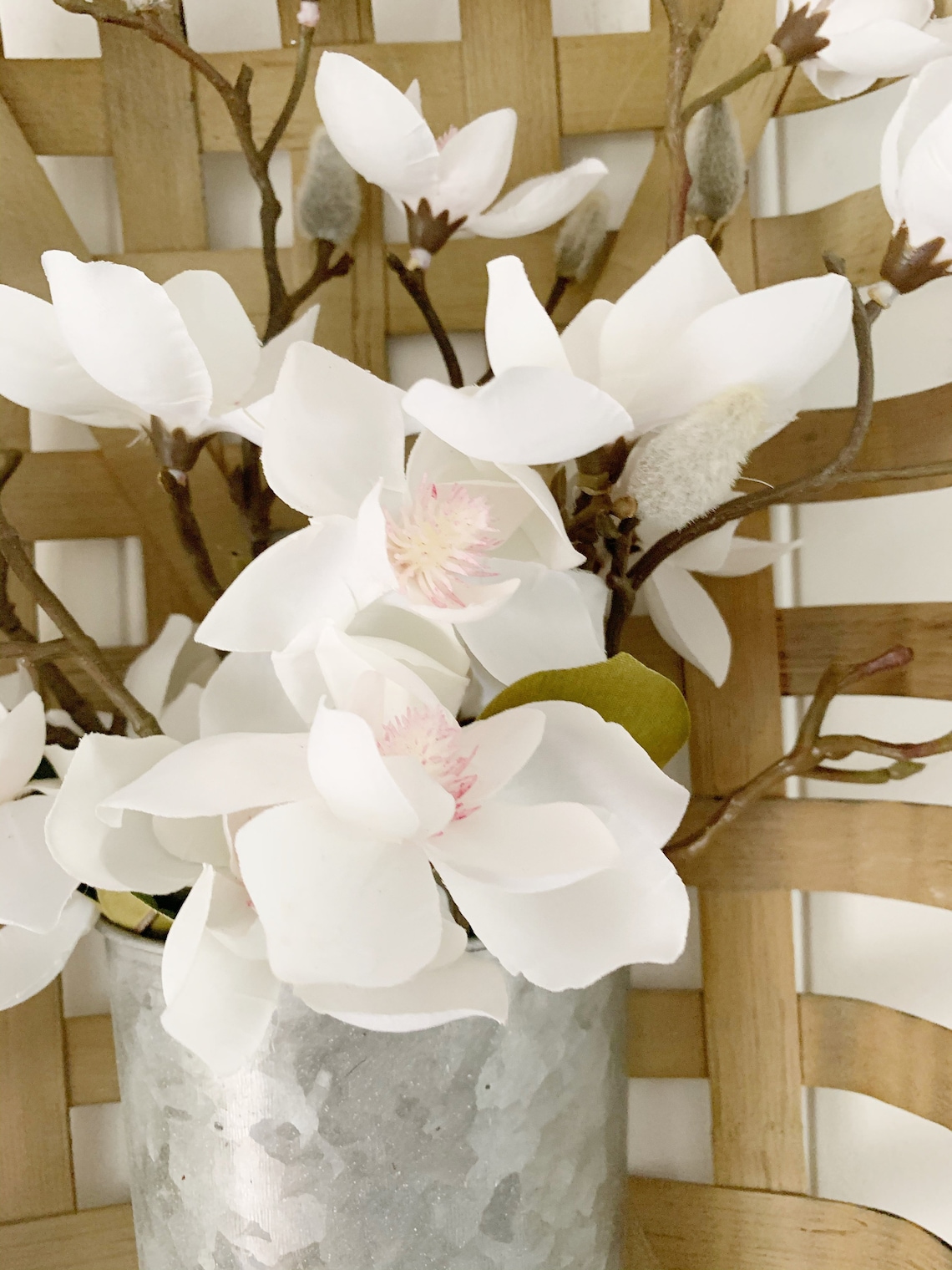 Tobacco basket wall hanging Magnolia Farmhouse decor Etsy