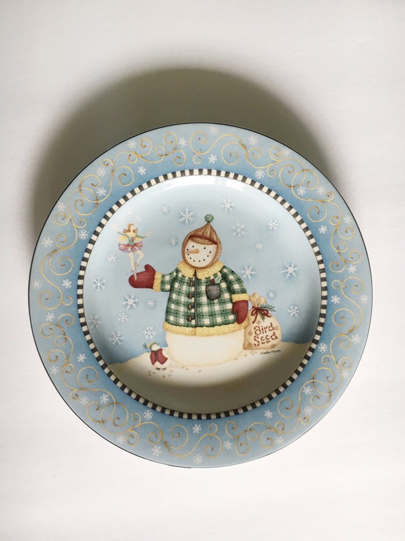 Oneida Snowman Dishes