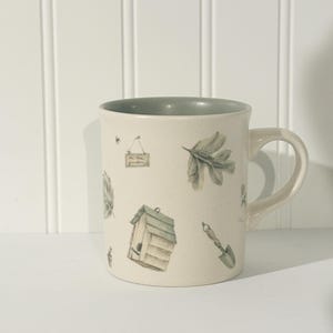 Pfaltzgraff Nature wood vintage ceramic mug 1997