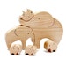 see more listings in the Elephant family puzzle section