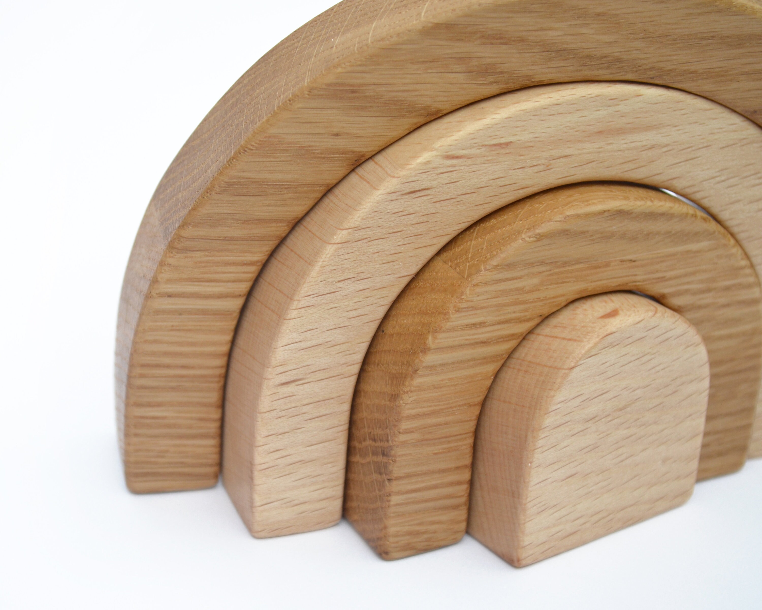 Personalized Rainbow Stacking Wooden Toy . Rainbow Stacker Nursery ...