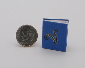 Dollhouse Miniature Printed Book - A Good Little Dog  - OOAK - 1:12 scale