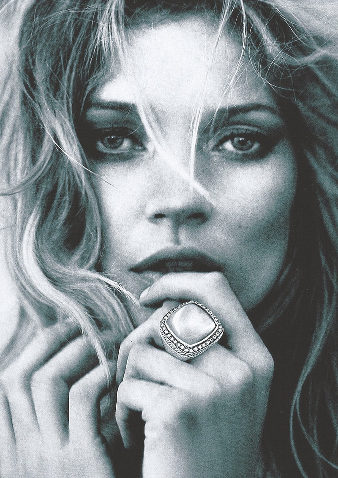 Kate Moss Art Print Poster Fashion Print Portrait Poster Etsy