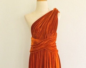 Burnt Orange Dresses Cheap