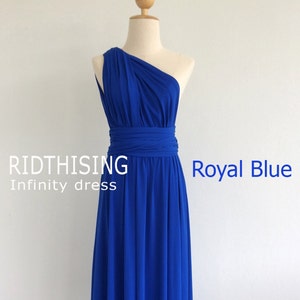 infinity dress royal blue for sale