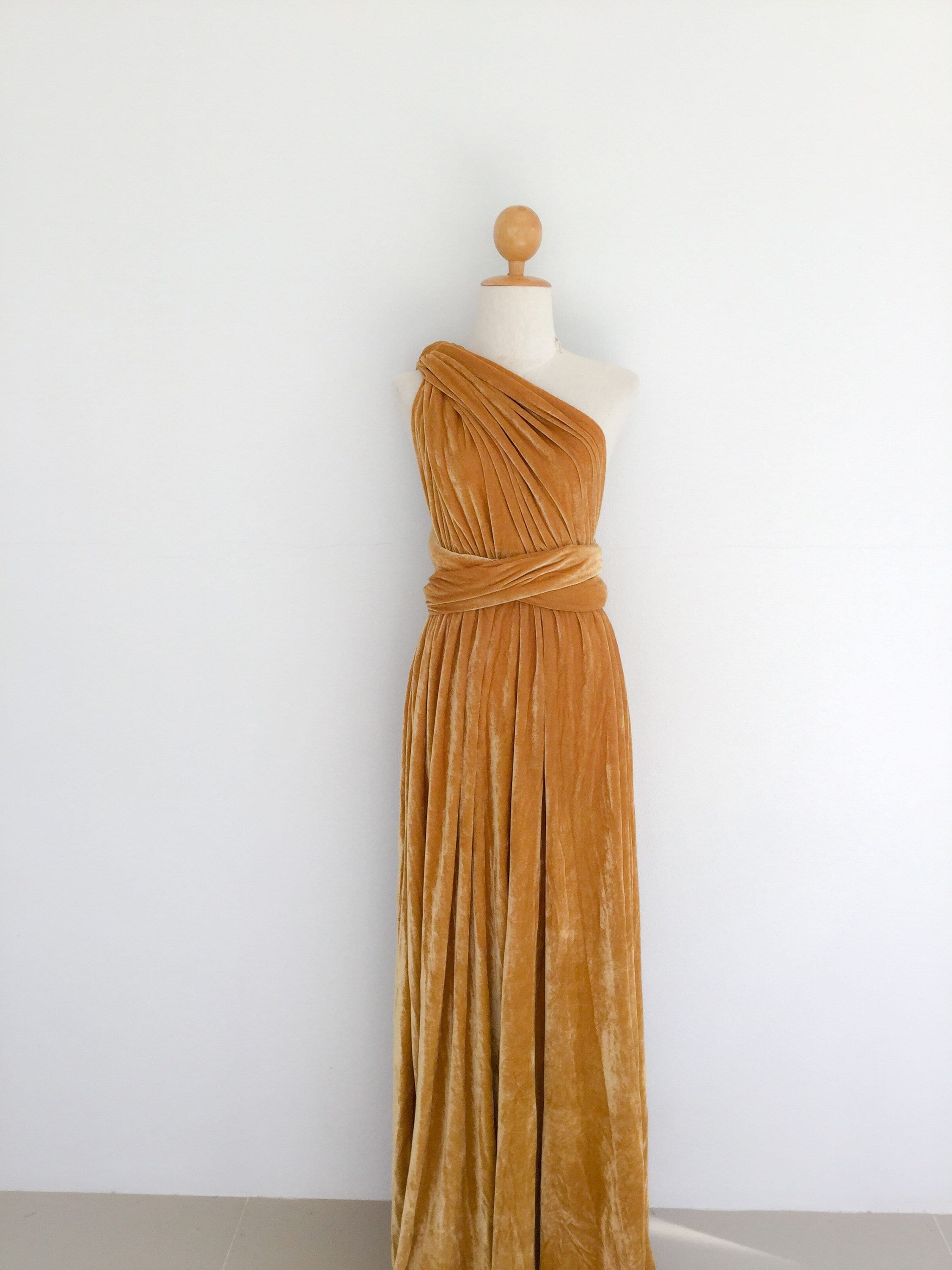 bridesmaid dress wrap different ways