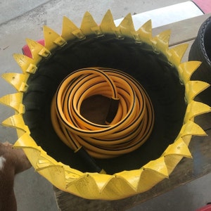 Large Sunflower Hose Storage Pot Large - 100'-150' Hose