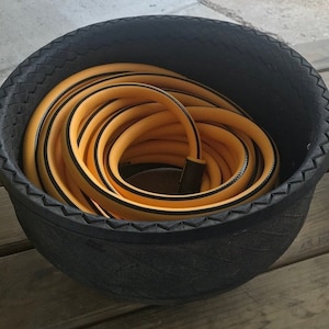 Rolled Edge Hose Storage Pot Small - 25&#39;-50&#39; Hose