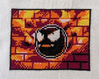 Gastly (Fossil) Pokemon TCG Cross Stitch Pattern