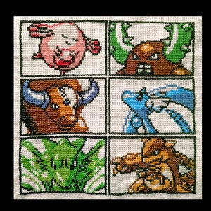 Farfetch'd, Kangaskhan, Mr. Mime & Tauros Pokémon Pins (4-Pack)