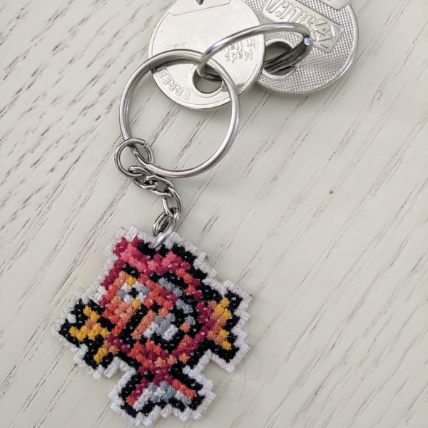 Stitch Keychain Etsy