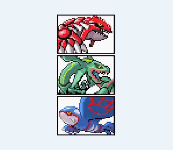 レックウザ グラードン カイオーガ プレイヤーズ プロモ PSA5 8 6