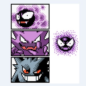 Ghost Pokemon Easy Pattern Bonus Icon image 2