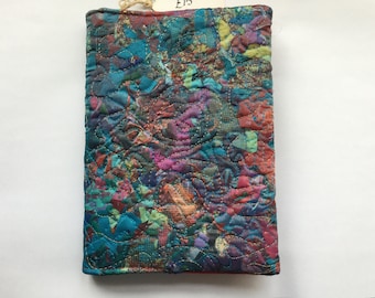 Notebook with unique handmade cover.