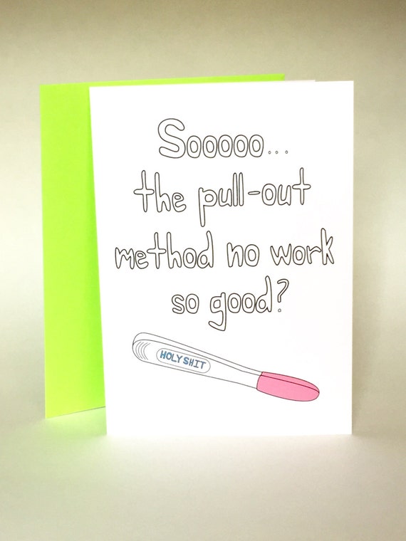 Baby Shower Card Funny New Image 0