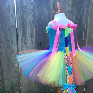 Robe tutu de dinosaure - tutu de dinosaure pour filles - costume d'halloween pour filles - cadeaux pour les filles - costume de dinosaure - costume de dragon arc-en-ciel