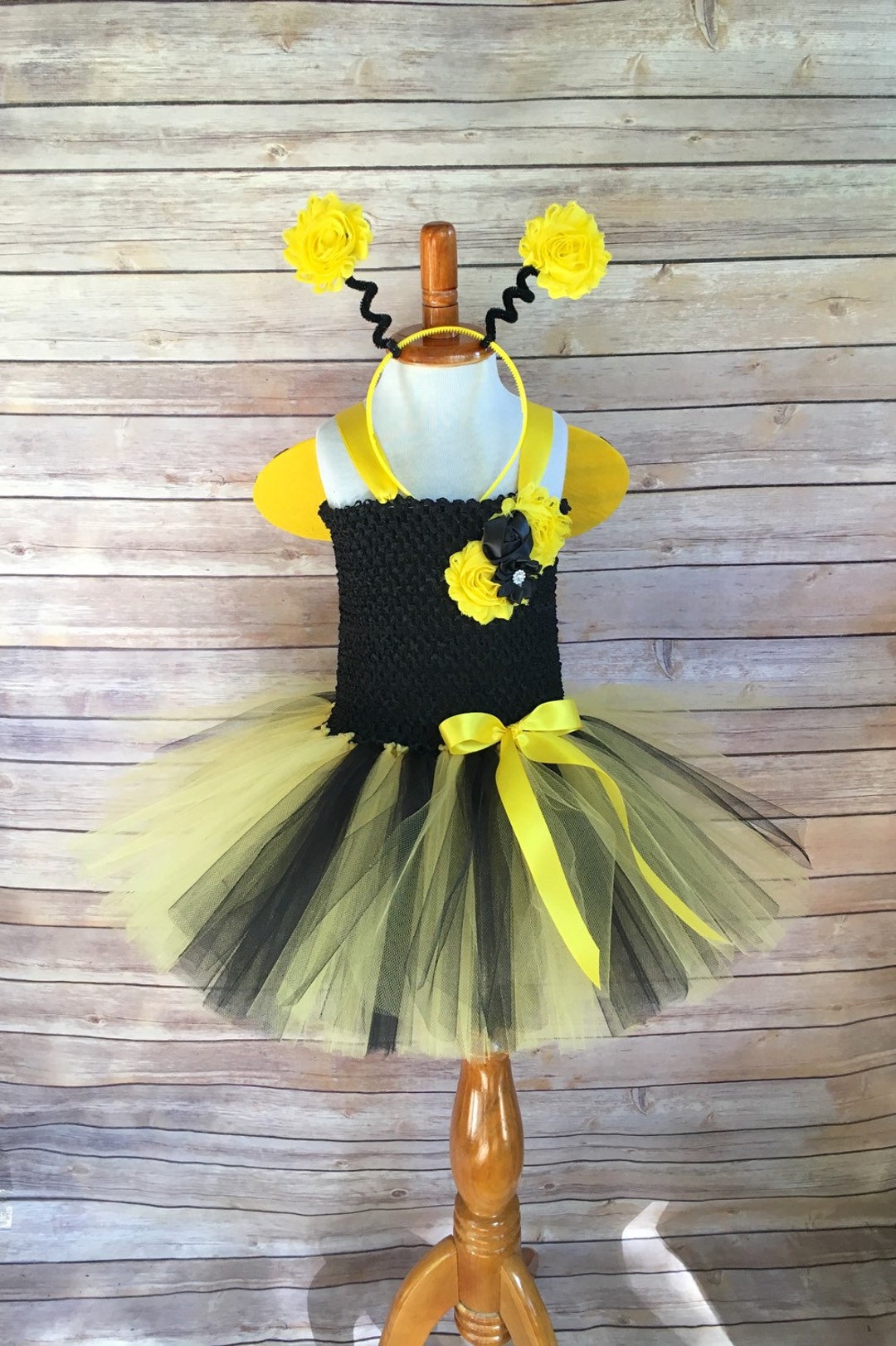 Bee Costume Bumble Bee Tutu Halloween Costume Bee Dress