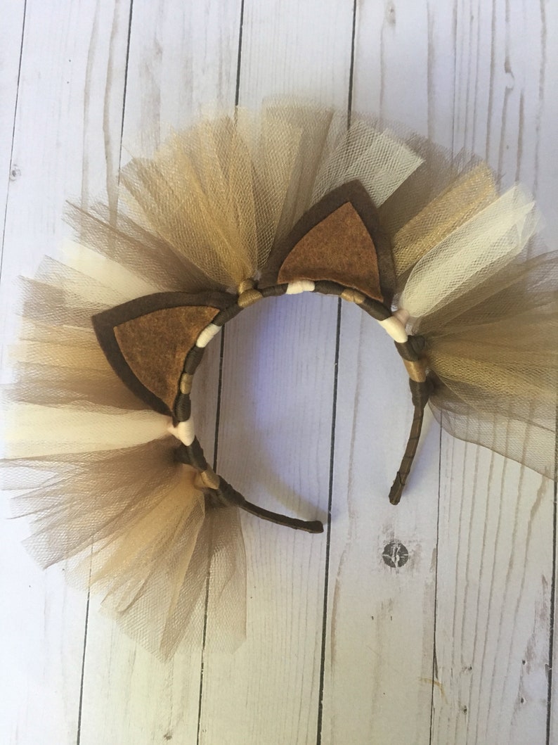 Lion headband  lion costume  lion costume accessory  lion image 3