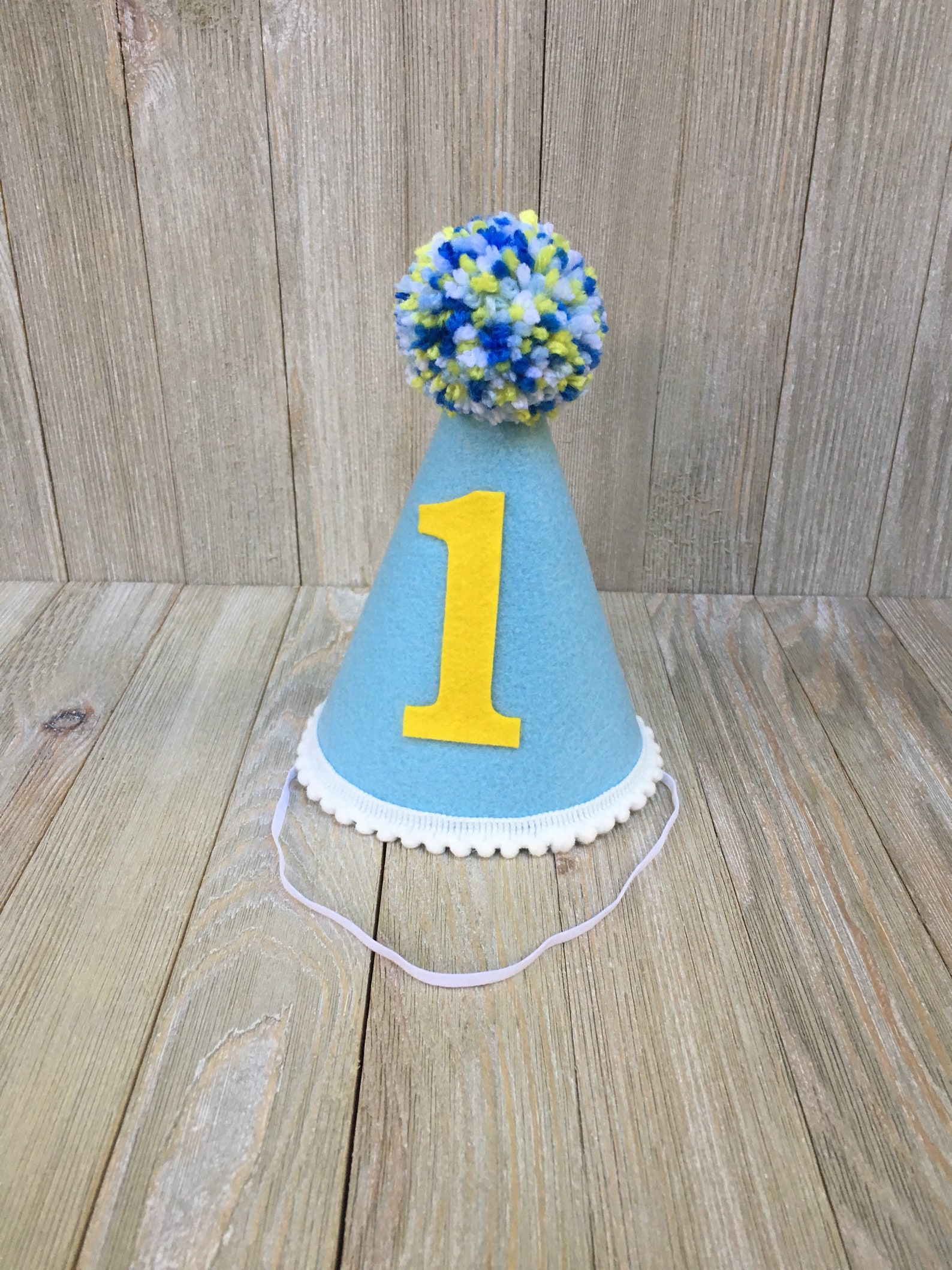 First Birthday Hat Boys 1st Birthday Party Hat Blue | Etsy