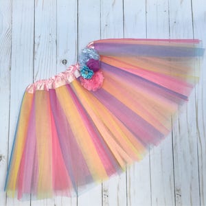 Unicorn costume girls unicorn outfit pastel unicorn tutu girls Halloween costume tutu costume unicorn headband unicorn birthday image 8