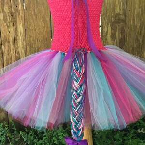 Unicorn costume unicorn tutu girls Halloween costume gifts for girls unicorn dress pink and purple tutu unicorn tutu dress image 2