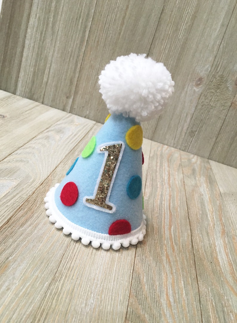 Boys 1st Birthday Hat First Birthday Party Hat Half - Etsy