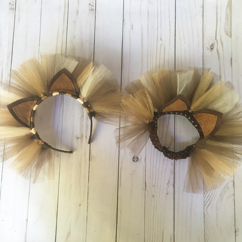 Lion headband  lion costume  lion costume accessory  lion image 8